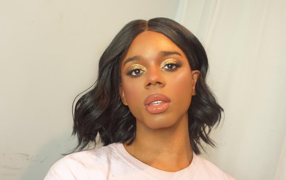 <h1 class="title">For the BIPOC Trans Community, Hair Is A Symbol of Identity and Self-Expression</h1><cite class="credit">Courtesy of <a href="https://www.instagram.com/devdoee/" rel="nofollow noopener" target="_blank" data-ylk="slk:Dev Seldon;elm:context_link;itc:0;sec:content-canvas" class="link "><strong>Dev Seldon</strong></a></cite>