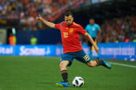 <p>Jordi Alba ist ein echtes Urgestein im spanischen Team. 2011 wurde er in die Mannschaft berufen, die WM in Russland ist also seine zweite. Auf dem Markt ist er aktuell 60 Millionen Euro wert und spielt beim FC Barcelona. </p>