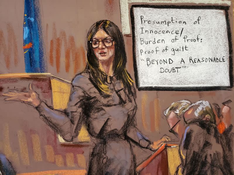 Attorney Donna Rotunno makes her closing arguments to the jury at New York Criminal Court