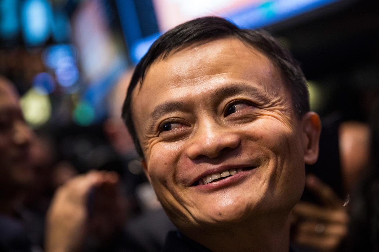 ounder and Executive Chairman of Alibaba Group Jack Ma in 2014,