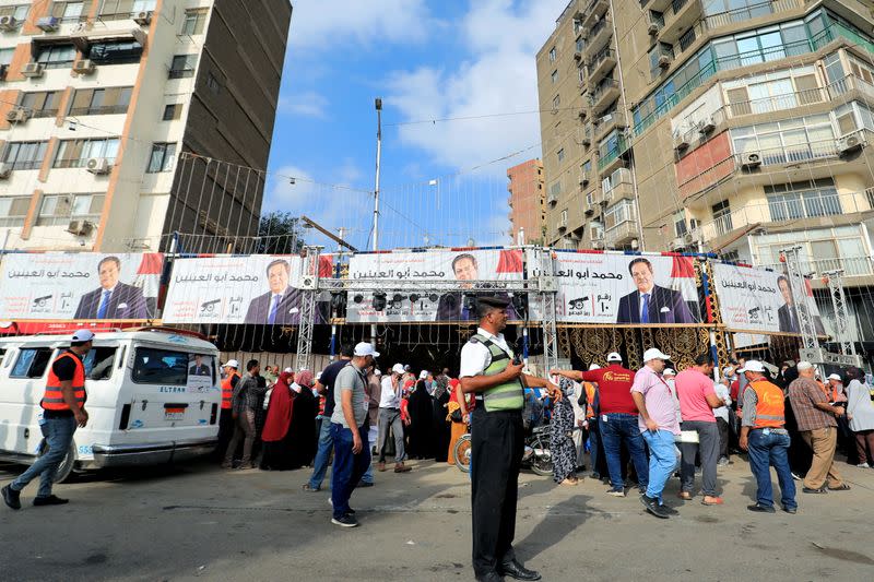 Egypt's parliamentary elections, in Giza