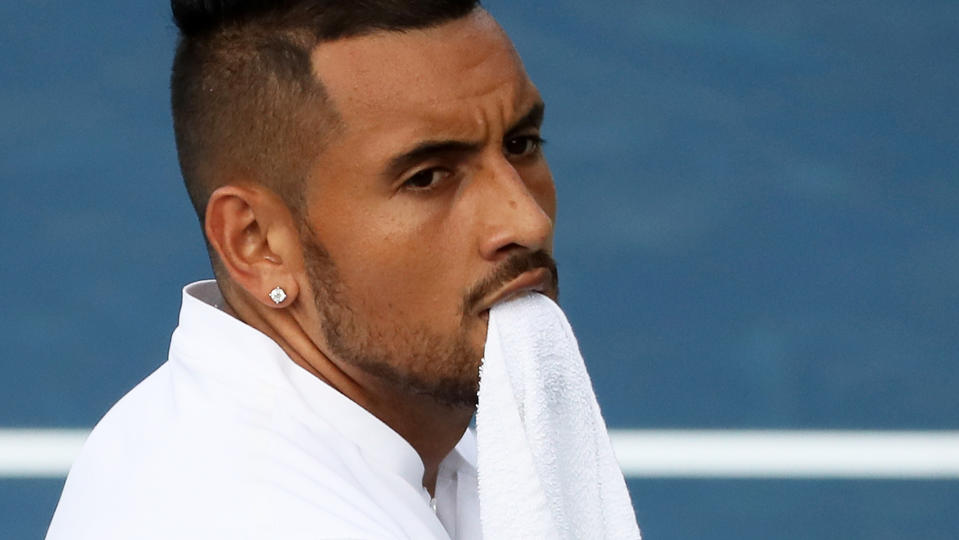 Kyrgios is under fire yet again. Image: Getty