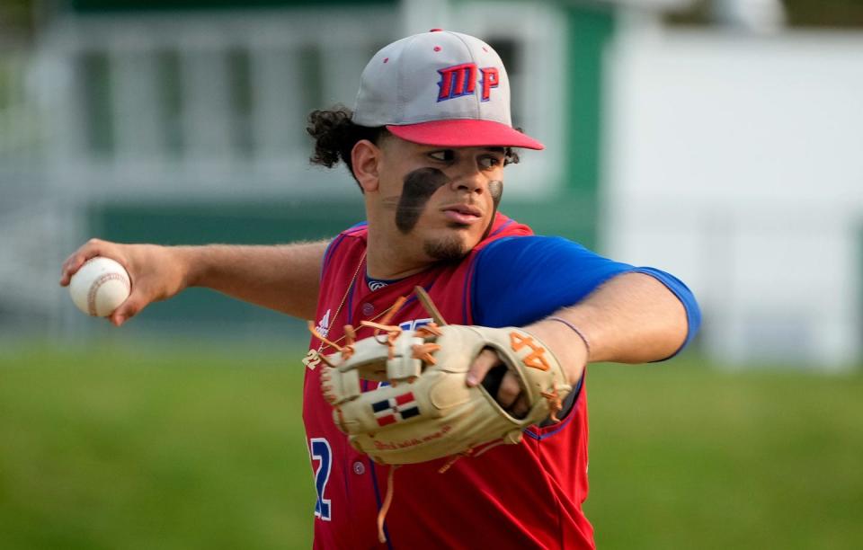 Edward Roquez and the Mount Pleasant baseball team will try to beat Exeter-West Greenwich and win the program's first title since 2018. The two teams will battle at McCarthy Field this weekend in the Division III baseball championship series.