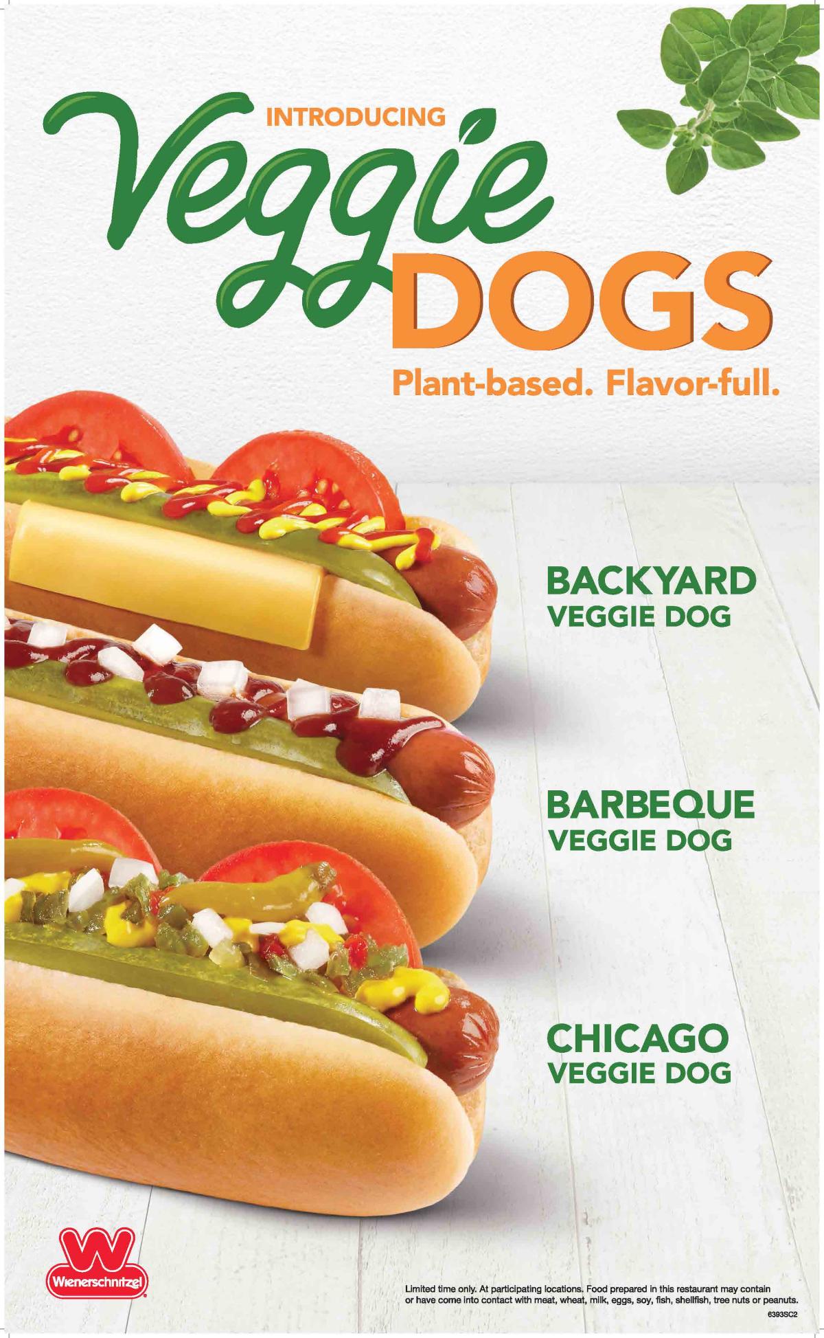 YOU ASKED, WE DELIVERED: WIENERSCHNITZEL IS NOW OFFERING PLANT-BASED,  FLAVOR-FULL VEGGIE DOGS!