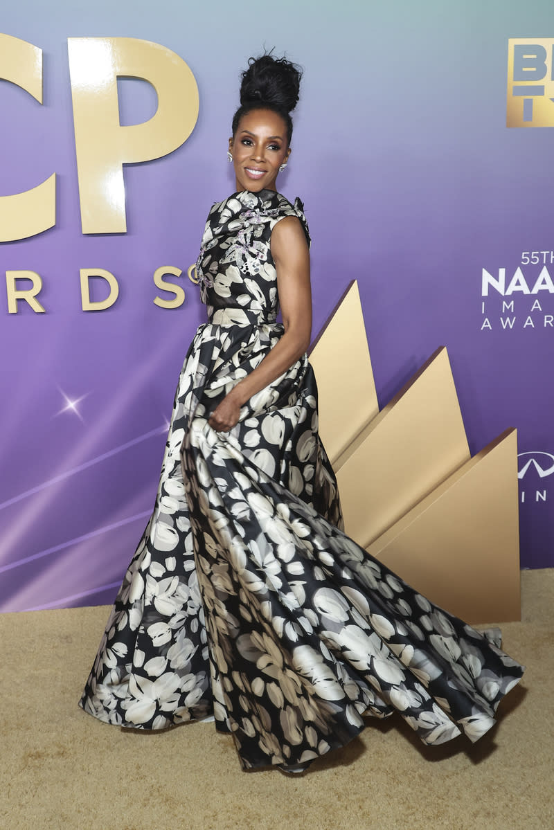 June Ambrose at the 55th NAACP Image Awards held at The Shrine Auditorium on March 16, 2024 in Los Angeles, California.