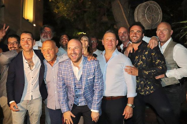 <p>The likes of Nigella Lawson, Shannon Bennett, Manu Feildel, Alastair McLeod, Matt Moran, and co-judges, Matt Preston and Gary Mehigan were all in attendance. Photo: Instagram/travismcauley </p>