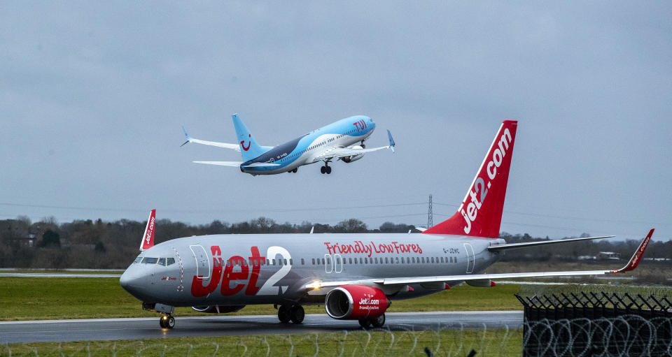 Travellers using Manchester Airport have suffered major disruption. (PA)