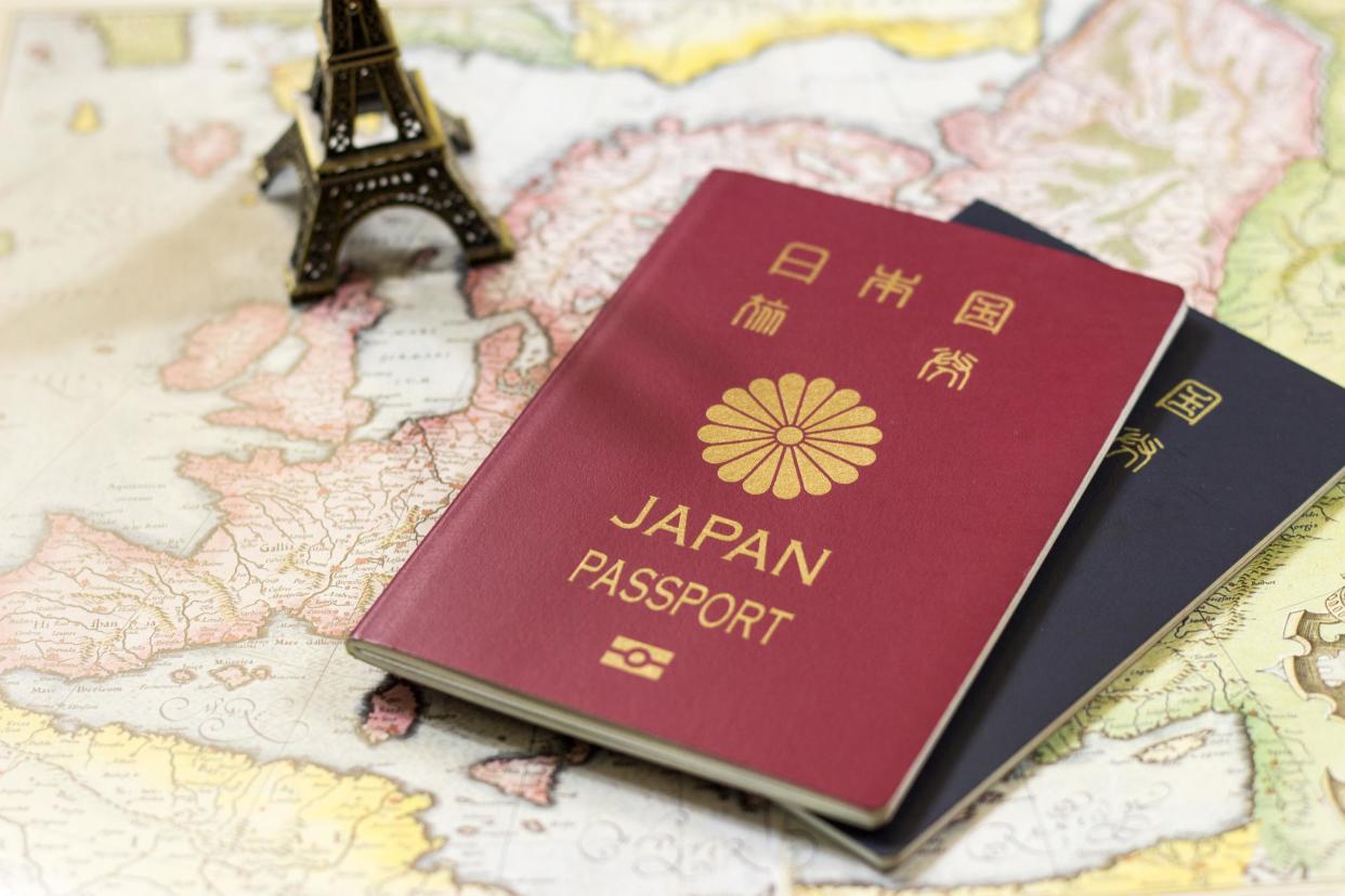The Japanese passport is the strongest in the world, according to Henley & Partners: iStock