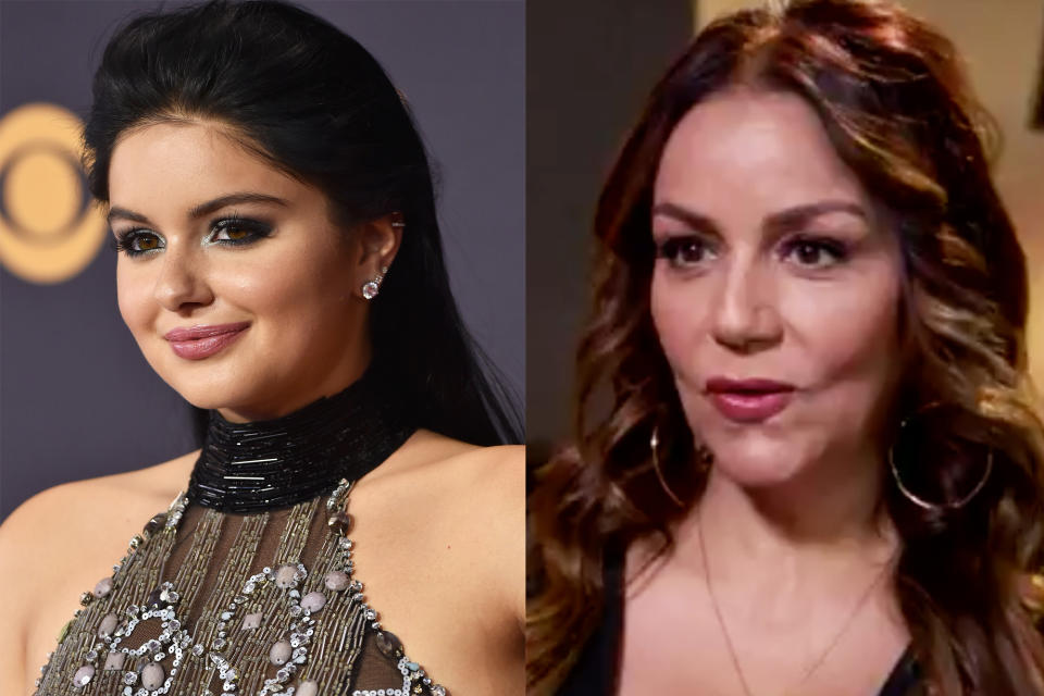Ariel Winter, left, and her mother, Crystal Workman, don’t get along. (Photos: Axelle/Bauer-Griffin/Getty Images; Inside Edition)