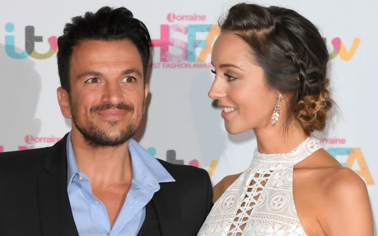 Peter Andre and Emily MacDonagh/Rex Photos