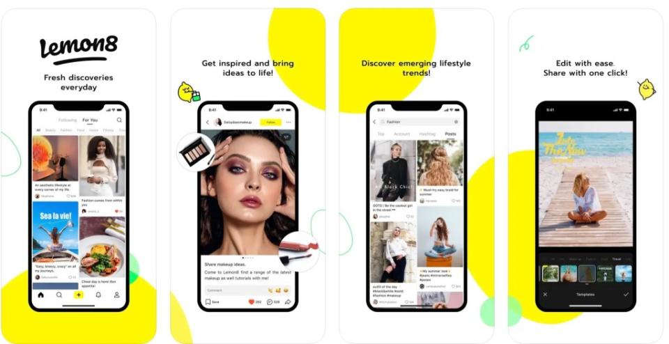 ByteDance’s Lemon8 is described as similar to Pinterest. Users can post inspirational photos or look for travel, food, makeup, and fashion inspiration — but TikTokers are now being paid to promote it to users.