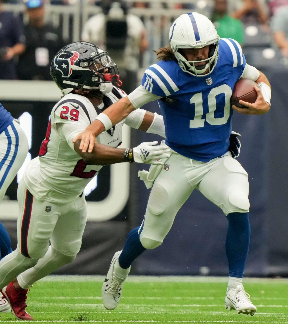 Will Gardner Minshew and the Indianapolis Colts beat the Houston Texans in NFL Week 18 on Saturday?