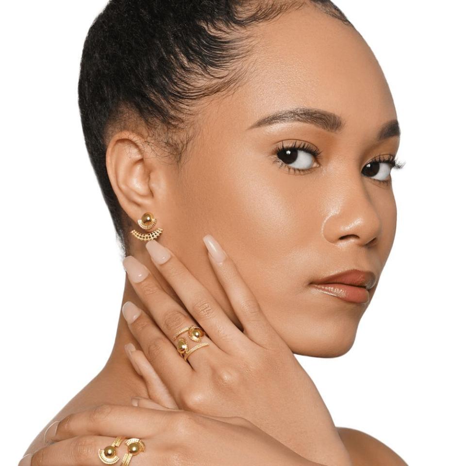 <p><a href="https://www.yenae.com/collections/earrings/products/tsirur-earring" rel="nofollow noopener" target="_blank" data-ylk="slk:Shop Now;elm:context_link;itc:0;sec:content-canvas" class="link ">Shop Now</a></p><p>Tsirur Earrings</p><p>yenae.com</p><p>$110.00</p>
