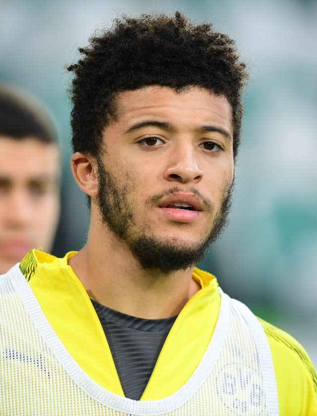 Jadon Sancho has been sanctioned over a haircut.