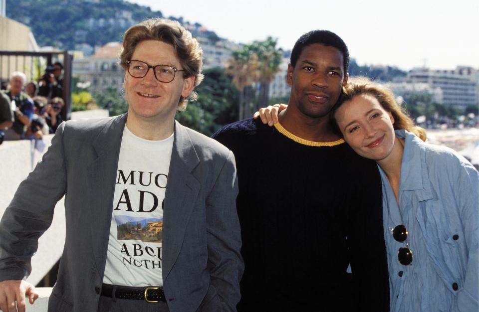 Cannes Film Festival: Emma Thompson & Team Of Movie "Much Ado About Nothing" In Cannes, France On May 21, 1993.