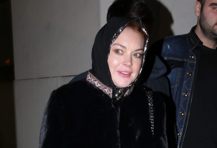 Lindsay says she was racially profiled when wearing a headscarf.