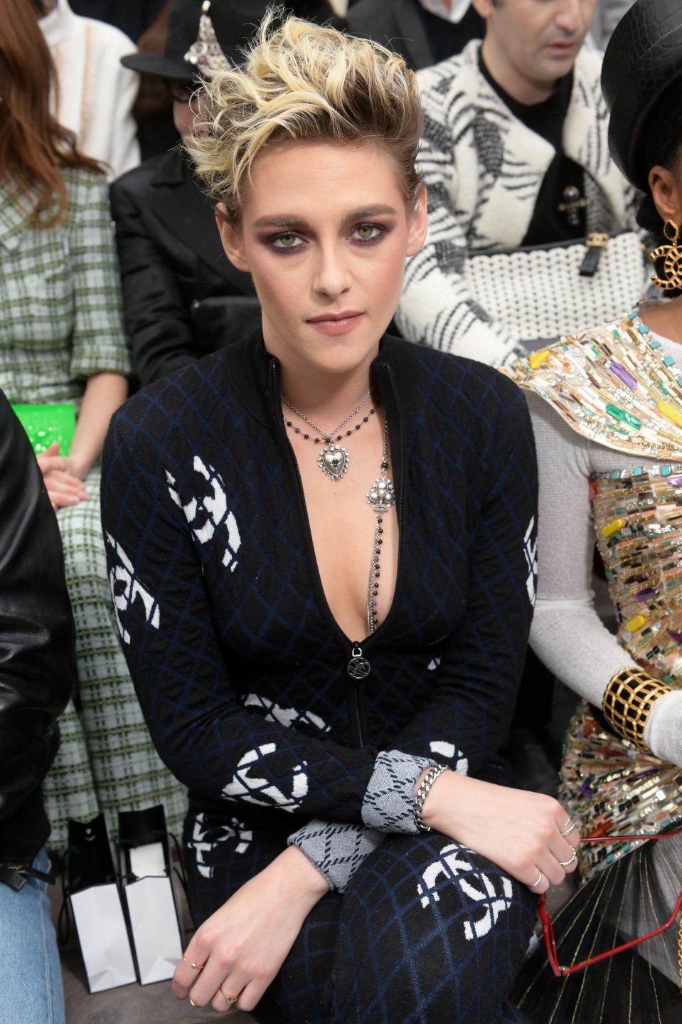 Kristen Stewart in the front rowChanel show, Front Row, Fall Winter 2019, Paris Fashion Week, France - 05 Mar 2019