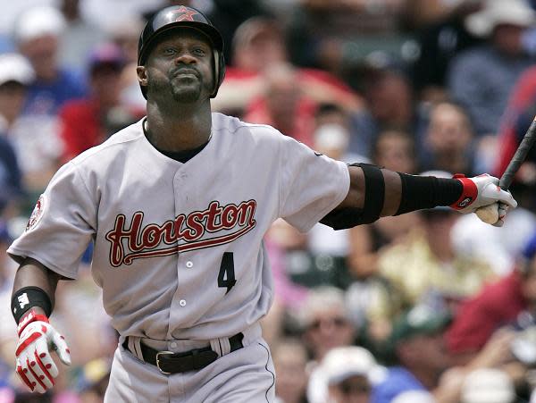 Houston Astros analyst Preston Wilson (seen here playing for Houston in 2006) apologized Saturday for using a slavery reference during the team’s broadcast. (AP)