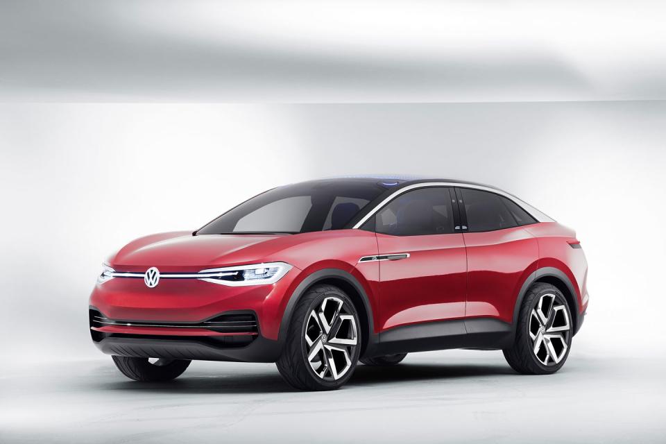 <p>Volkswagen is readying a tidal wave of electric cars—50 total across its various brands—to debut by 2025. This is the first of those that will reach the U.S., and it's called <a href="https://www.caranddriver.com/news/a15338939/crozz-fit-volkswagen-announces-production-ev-crossover-for-2020/" rel="nofollow noopener" target="_blank" data-ylk="slk:the I.D. Crozz;elm:context_link;itc:0;sec:content-canvas" class="link ">the I.D. Crozz</a>. Okay, so that name is pretty weird, but the electric crossover is aimed at the most popular vehicle segment today, compact crossovers. It makes sense: VW needs people to buy in to EVs if it has any hope of success with its plan to release a great many electric vehicles. Giving the people an EV in the size and shape they prefer these days surely will help. </p>