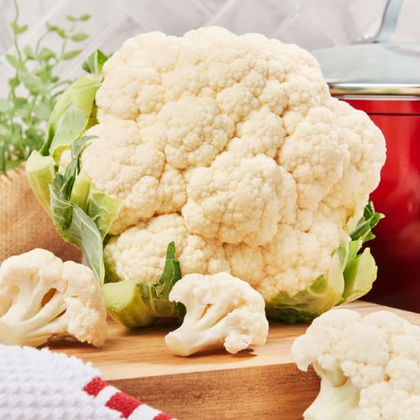 Cut up cauliflower into tiny pieces and watch it disappear into foods. (Photo courtesy of Walmart)