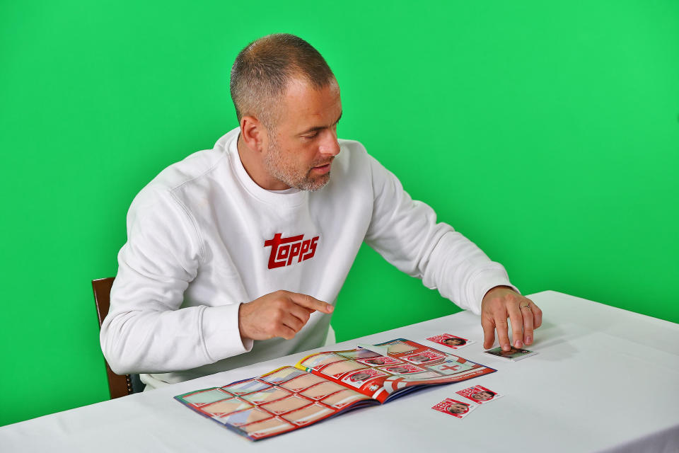 Cole was speaking to mark the launch of Topps’ official UEFA EURO 2024™ sticker collection, which is available to buy now 