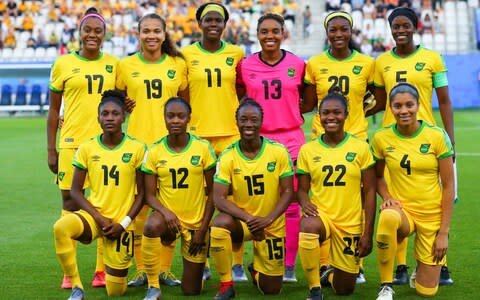 Jamaica made their Women's World Cup debut in France but they have been lacking in support from their federation since - Credit: GETTY IMAGES