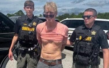 Ryan Routh was arrested after police stopped his car 50 miles from Trump's golf course