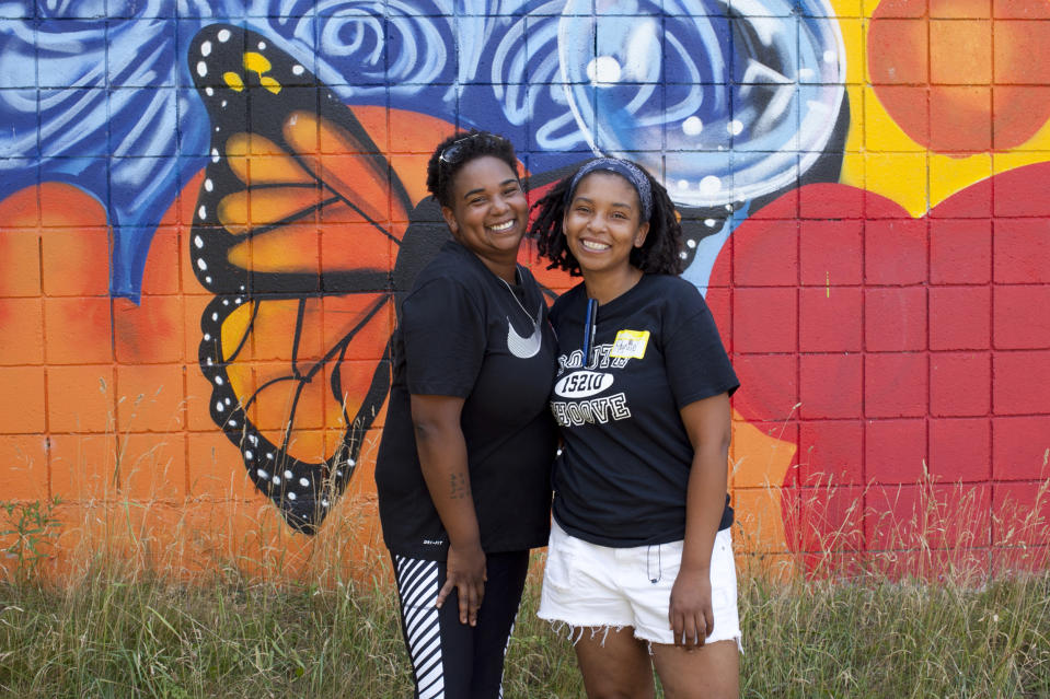 Taray and Raynise Kelly grew up gardening with their grandparents and they turned their love of gardening into a nursery and a day camp for neighborhood children.  (Courtesy Sarah Warda)