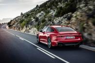 <p><a href="https://www.roadandtrack.com/car-shows/frankfurt-auto-show/a28969493/2020-audi-rs-7-pictures-specs-hp-info-price/" rel="nofollow noopener" target="_blank" data-ylk="slk:The RS 7;elm:context_link;itc:0;sec:content-canvas" class="link ">The RS 7</a> isn't exactly a two-door coupe, but its grand touring intentions are just as pure as any other car on this list. It provides massive power paired with loads of tech and comfort features, plus an all-wheel drive system than can get you through pretty much anything. And it looks cool as hell. </p>