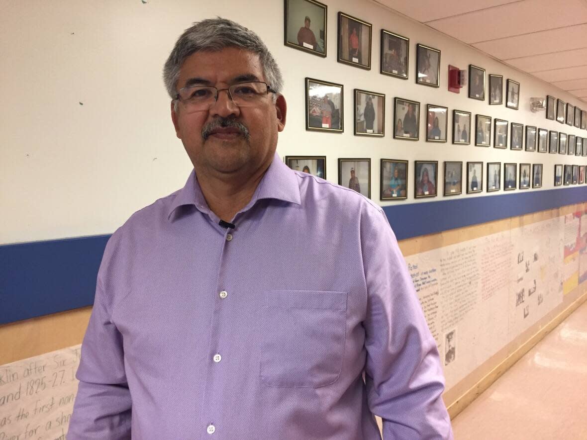 Fort McPherson Mayor Richard Nerysoo said the voluntary lockdown was put in place on Jan. 15 when as many as 28 people in the community were self-isolating due to possible exposures to COVID-19.  (Mackenzie Scott/CBC - image credit)