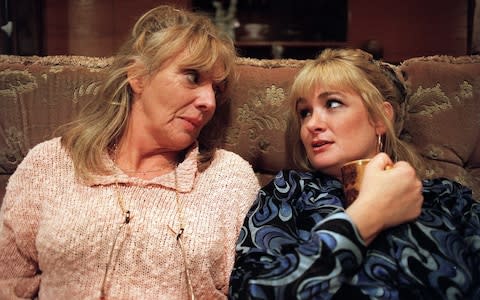 Sue Johnstone and Caroline Aherne in The Royle Family - Credit: PA