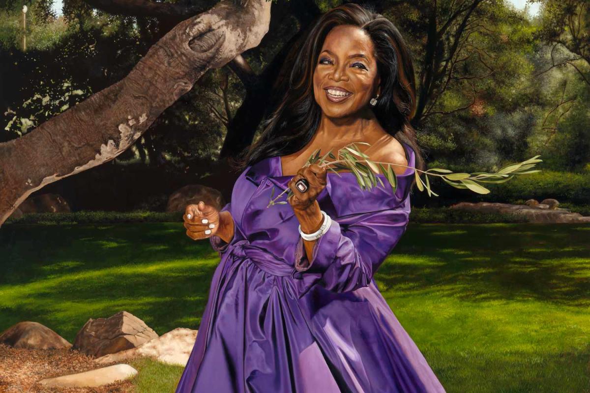 Oprah Winfrey's Portrait Is Unveiled at the National Portrait Gallery — See  the Stunning Painting