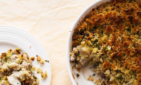 <span>Hook, line and sinker: a haddock pie with a dill crumb crust. Photograph: Jonathan Lovekin for the Observer</span><span>Photograph: Jonathan Lovekin/Observer</span>