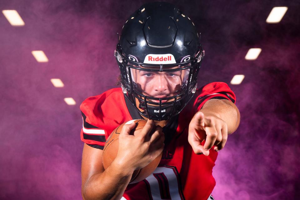 Noah Vaughn of Maryville High School is named one of Knox News' Elite 8, a collection of the top college football prospects in the Knoxville area for the Class of 2022.