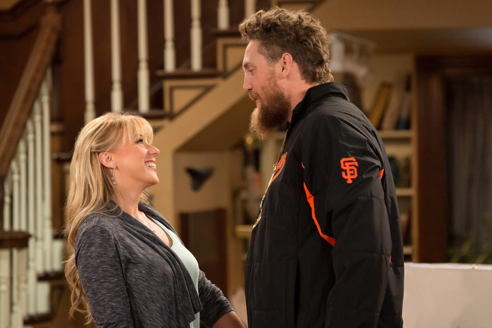 Jodie Sweetin and Hunter Pence on 