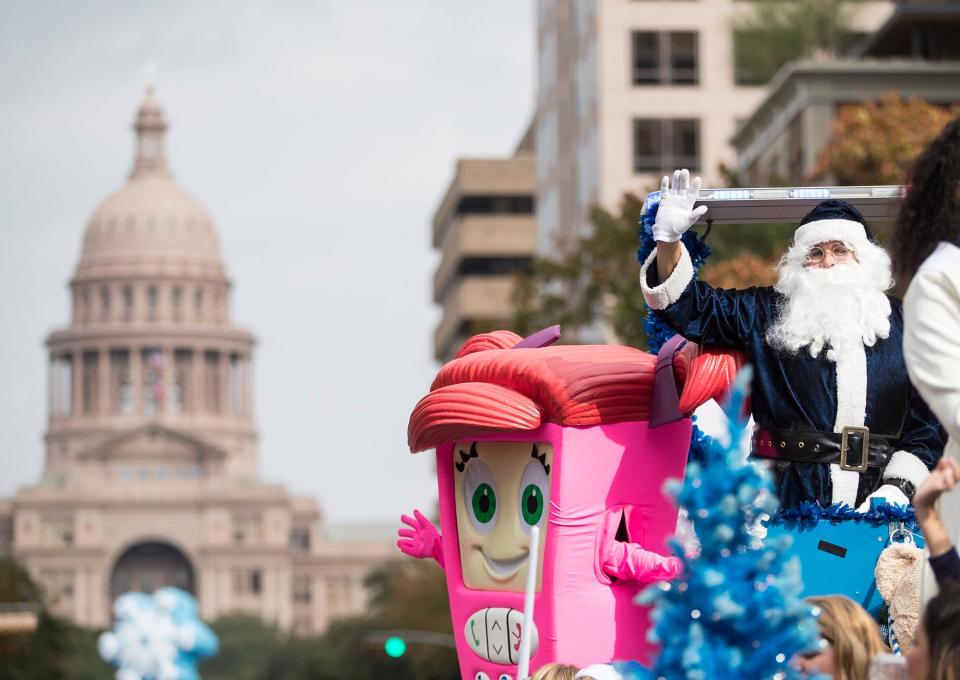 The Chuy's Children Giving to Children Parade, which has supported the Austin Police Department's Operation Blue Santa program since 1989, is one of Mike Young's enduring legacies.