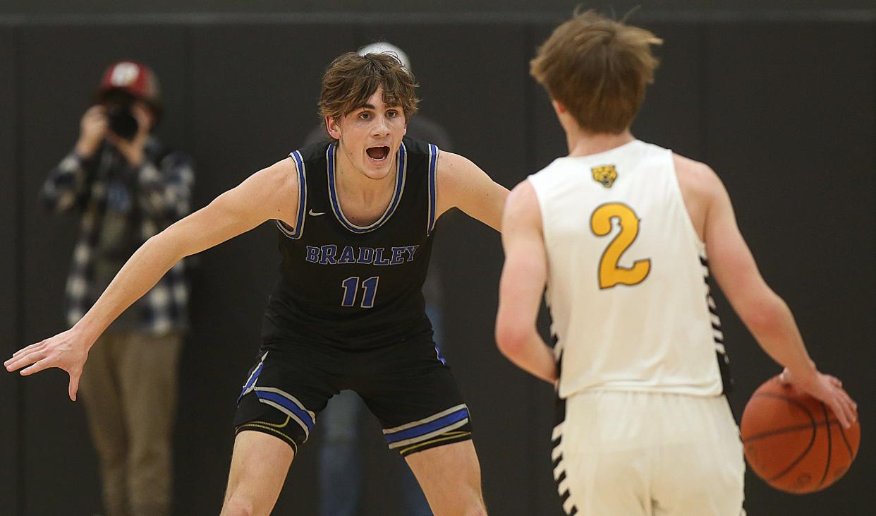 After a tough start, Nick Bolin and Bradley are looking to the Jaguars' 2019-20 team for inspiration. That squad went 25-2 and reached a Division I regional final before the remainder of the season was canceled because of the COVID-19 pandemic.