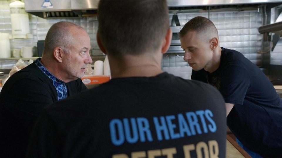 PHOTO: Many employees of Veselka are Ukrainian and have family back in the country.Restaurant: Tom Birchard is leaving the restaurant to his son, Jason, who will be the third-generation to run the restaurant. (Veselka: The Rainbow on the Corner at the Center of the World/ Michael Fiore)