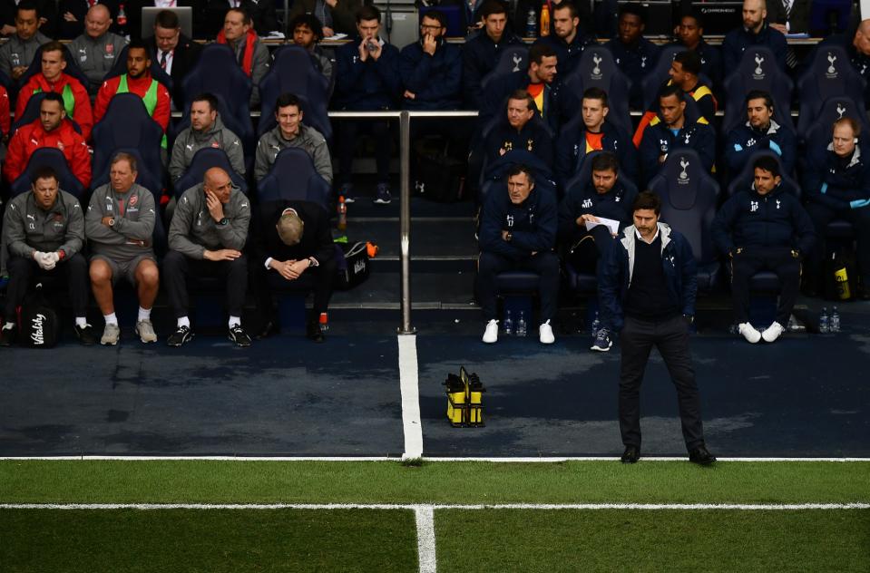 Mauricio Pochettino and Arsene Wenger