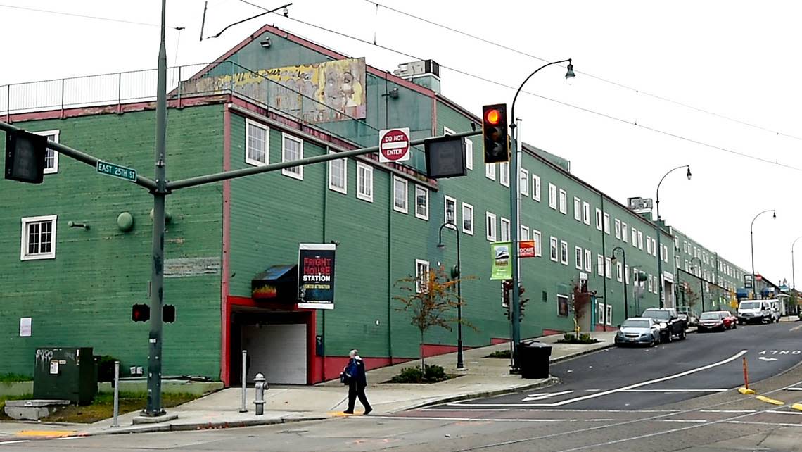 Sound Transit is considering a plan that would demolish a portion of the east side of Tacoma’s Freighthouse Square to make way for new light rail station.