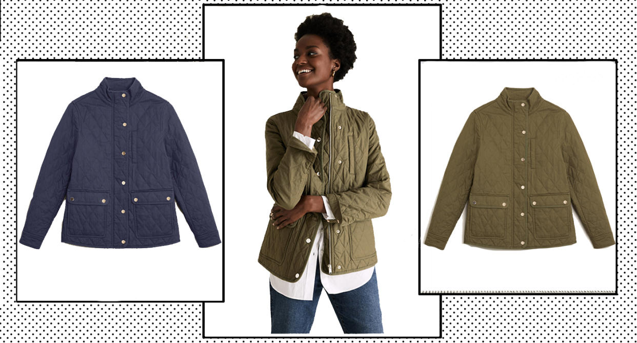 Marks and Spencer's Quilted Jacket is tipped to be this season's must have.  (Marks and Spencer)