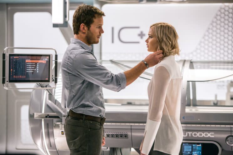 Flop... Passengers has failed to bring in the numbers - Credit: Sony