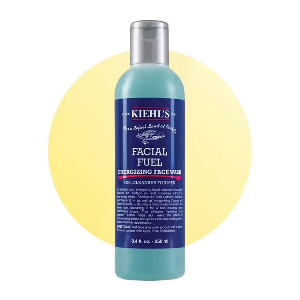 <p><a href="https://go.redirectingat.com?id=74968X1596630&url=https%3A%2F%2Fwww.kiehls.com%2Fmens%2Fmens-cleansers%2Ffacial-fuel-energizing-face-wash%2F616.html&sref=https%3A%2F%2F" rel="nofollow noopener" target="_blank" data-ylk="slk:Shop Now;elm:context_link;itc:0;sec:content-canvas" class="link ">Shop Now</a></p><p>Facial Fuel Energizing Face Wash</p><p>kiehls.com</p><p>$28.00</p>