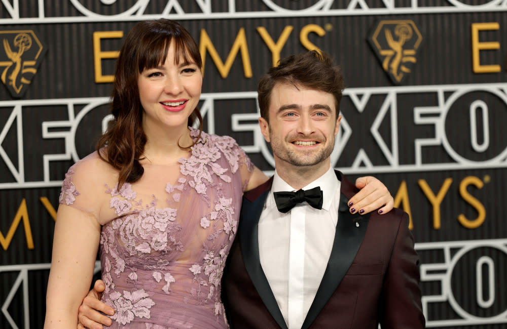 Erin Darke and Daniel Radcliffe are not married credit:Bang Showbiz