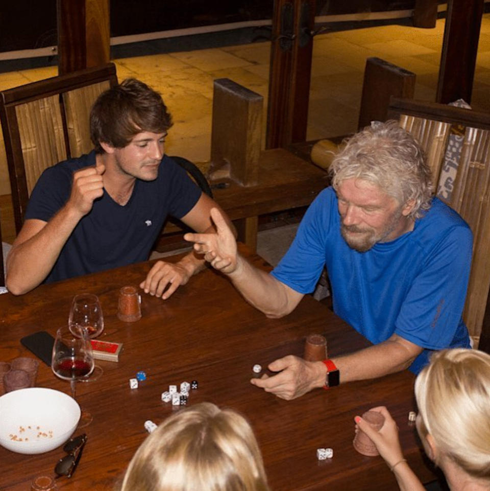 <p>Days earlier, Branson announced that he and his staff would <span>not be evacuating</span> the island, despite warnings about the category 5 hurricane barreling toward it. “I will be on Necker alongside our team, as I have been on the three times we have had hurricanes over the past 30 years," he said in a <span>statement</span>. The group <span>took cover in a concrete wine cellar,</span> and after the storm passed, Branson's son Sam <span>announced via social media</span> that "all humans on Necker are ok," though his father added that the island was "<span>utterly devastated.</span>" </p>