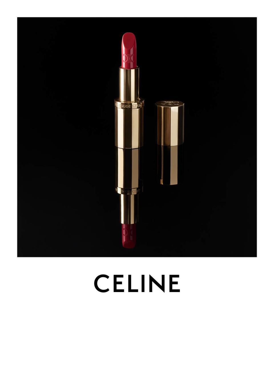 CELINE BEAUTÉ系列將於今年秋季推出首款緞面唇膏色號「ROUGE TRIOMPHE」圖片來源：CELINE提供