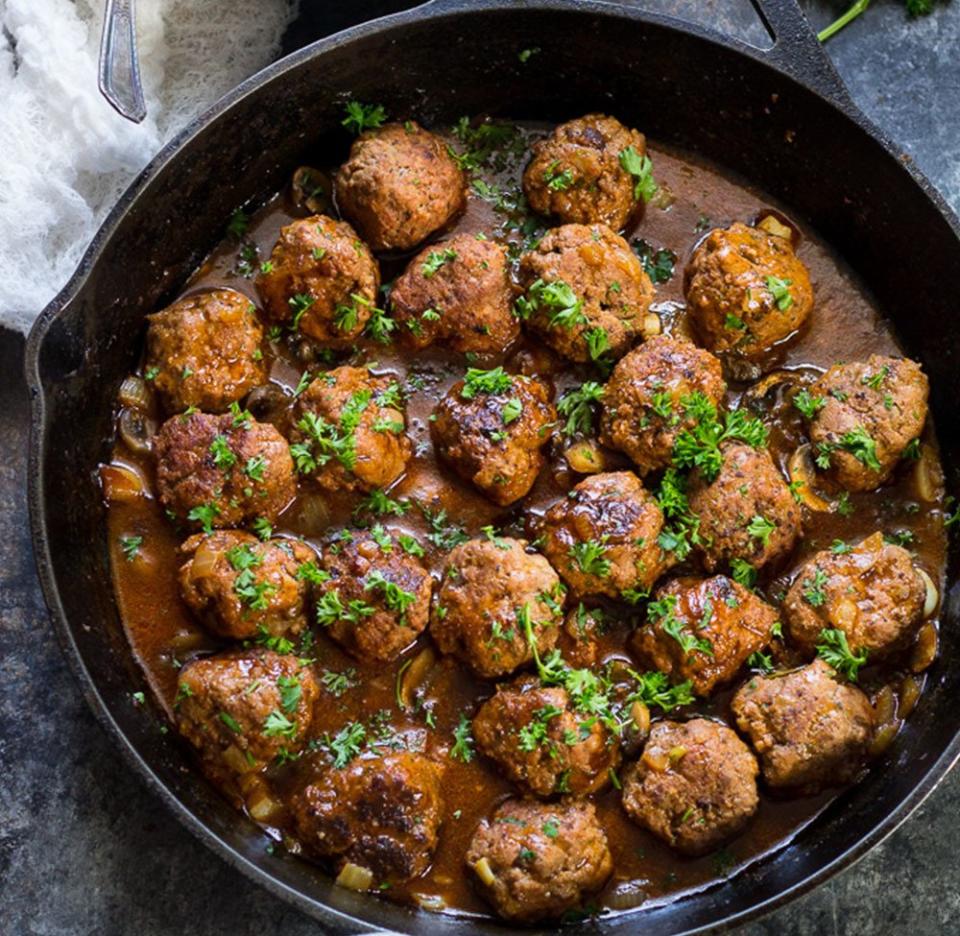 Salisbury Steak Meatballs