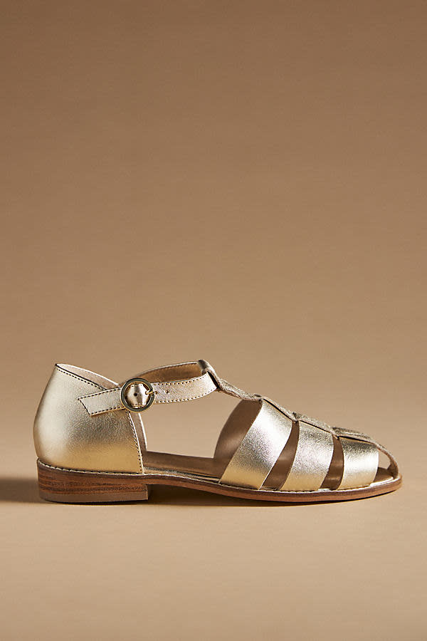 <p><a href="https://go.redirectingat.com?id=74968X1596630&url=https%3A%2F%2Fwww.anthropologie.com%2Fshop%2Fpilcro-fisherman-sandals&sref=https%3A%2F%2Fwww.townandcountrymag.com%2Fstyle%2Ffashion-trends%2Fg39717781%2Fbest-fisherman-sandals%2F" rel="nofollow noopener" target="_blank" data-ylk="slk:Shop Now;elm:context_link;itc:0;sec:content-canvas" class="link ">Shop Now</a></p><p>Pilcro Fisherman Sandals By Pilcro in Gold Size 41</p><p>anthropologie.com</p><p>$140.00</p>