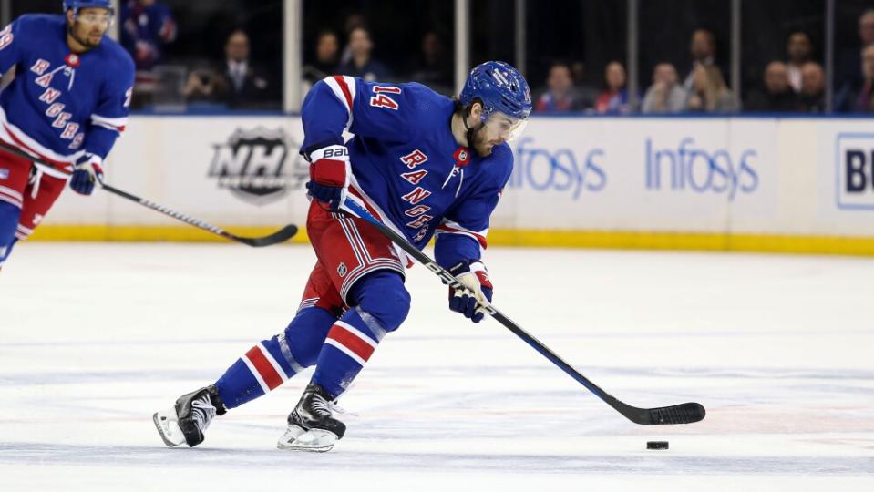 NHL: Winnipeg Jets at New York Rangers