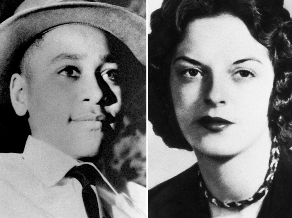 Emmett Till and Carolyn Bryant Donham